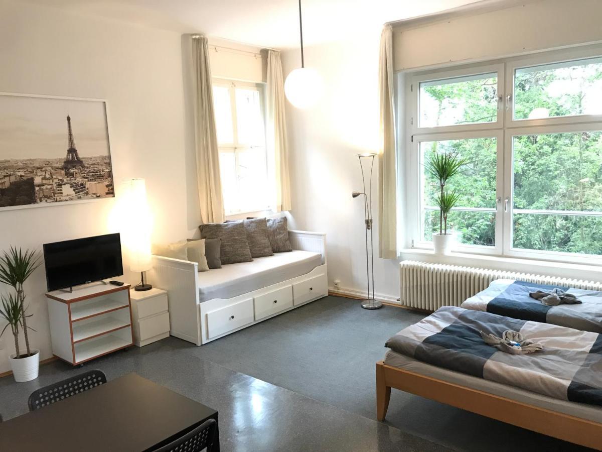 Ferienwohnungen Und Apartmenthaus Halle Saale - Villa Mathilda Dış mekan fotoğraf